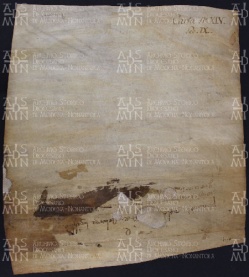 13 A.4.XIVv, Investitura fatta da Giona vescovo e Leodonino gastaldo a Cristeberga giogali, Modena, [841-842, set. 19]